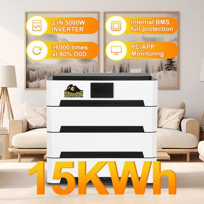 Metal Case Lithium Ion 51.2V Home Commercial Solar Energy Battery Storage System 10kwh