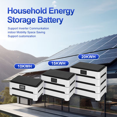 Metal Case Lithium Ion 51.2V Home Commercial Solar Energy Battery Storage System 10kwh