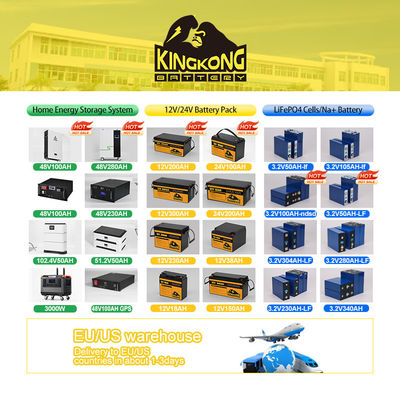 Fully Charged Voltage 3.65V 100Ah 3.2V LFP LiFePO4 Prismatic Battery Cell For EV Build