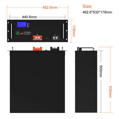 Affordable 10kwh 15kwh 30kwh 40kwh 50kwh Stackable Rack Mounted Energy Storage Battery