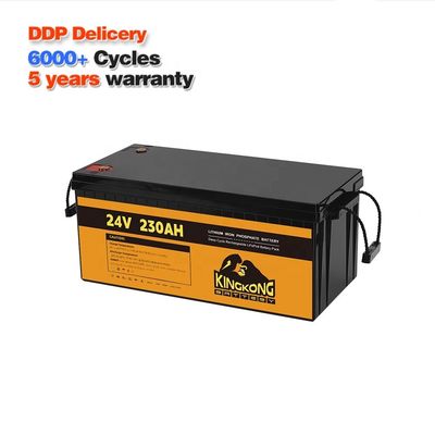 24V 50Ah 60Ah 100Ah 200Ah 230Ah 300Ah 400Ah 460Ah Iron Lithium LifePo4 Battery With BMS