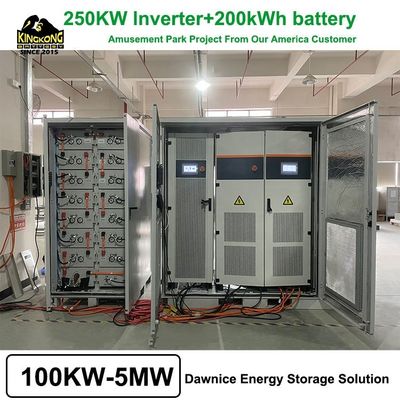 200kw 300kw 200kwh 500kw Solar Battery 150kw 6m PV Cable Hybrid Energy Storage System