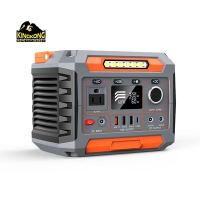 1x AC Pure Sine Wave Output Solar Power Supply with Flashlight and Lithium Ion Battery