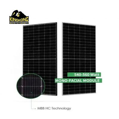 182mm Cell Size Monocrystalline Tiger Pro 550W 540W Solar Panels For Solar Power System