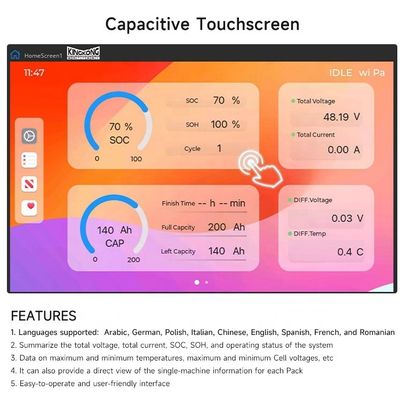 Solar Lifepo4 Battery 48V 100Ah 200Ah 280Ah