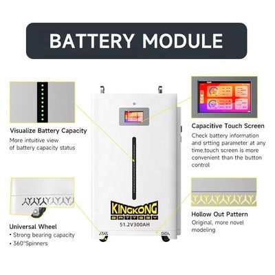 Solar Lifepo4 Battery 48V 100Ah 200Ah 280Ah