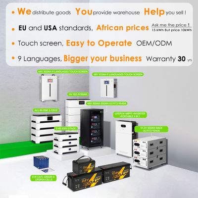 Powerful Lithium Batteries For Energy Storage And Solar System 10Kw 30Kw 220V Related Products Solutions