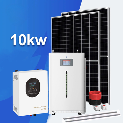 Efficient Conversion Of 51.2 Volt Lithium Battery 10KW Off Grid Solar Energy Storage System Kit For Home Solar Energy System