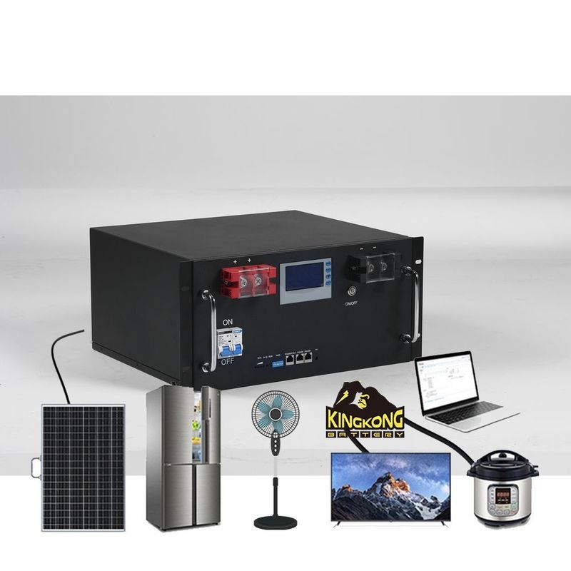 LiFePO4 280Ah 48V Rack Mounted Lithium Battery 14Kwh For Solar Home Energy Storage System