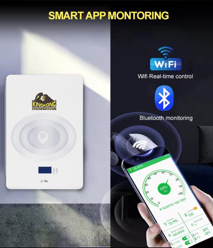 Hybrid Grid Powerwall Lifepo4 Home Battery 48V 200ah 10Kwh 51.2v 300ah ...