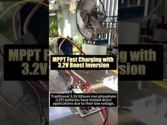 Our solar cell storage supports high current fast charging