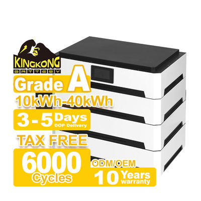 Metal Case Lithium Ion 51.2V Home Commercial Solar Energy Battery Storage System 10kwh