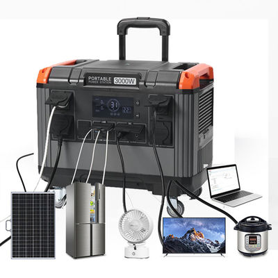 LiFePO4 Battery Power Station For Outdoor Camping 150W 300W 500W 1000W 2400W 3000W