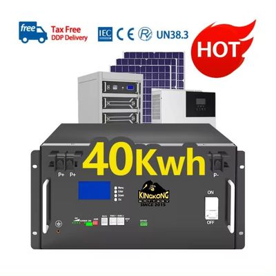 200ah Lithium Batteries BMS For Solar Power System 51.2V Rechargeable Prismatic Cells