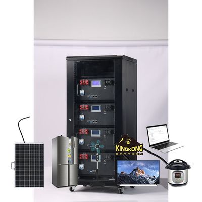 Rack Mounted 51.2V 120Ah 6Kwh 48V LiFePO4 Solar Inverter Energy Storage Battery System
