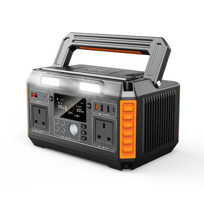 Customizable 700W Solar Portable Power Station with Lithium Ion Battery and 520WH Output